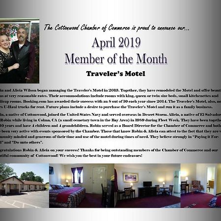 Travelers Motel Cottonwood Eksteriør bilde